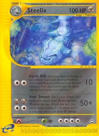 Steelix (AQ-035) (Reverse Holofoil)
