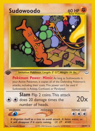 Sudowoodo (N3-026) (Unlimited)