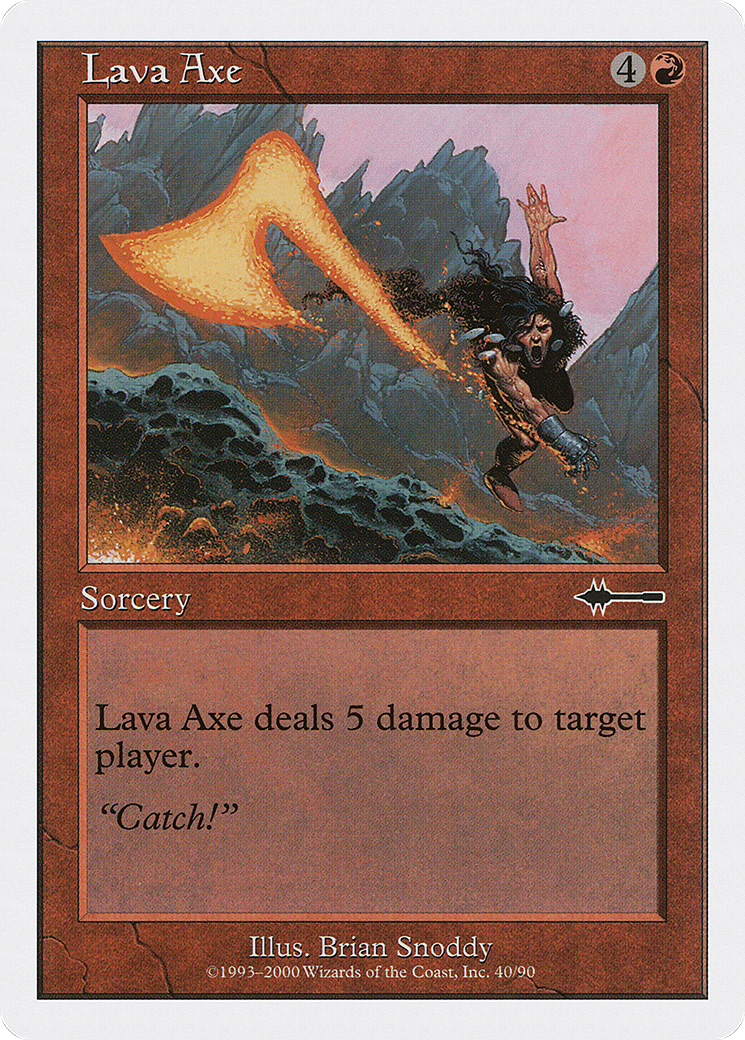 Lava Axe (BTD-040)