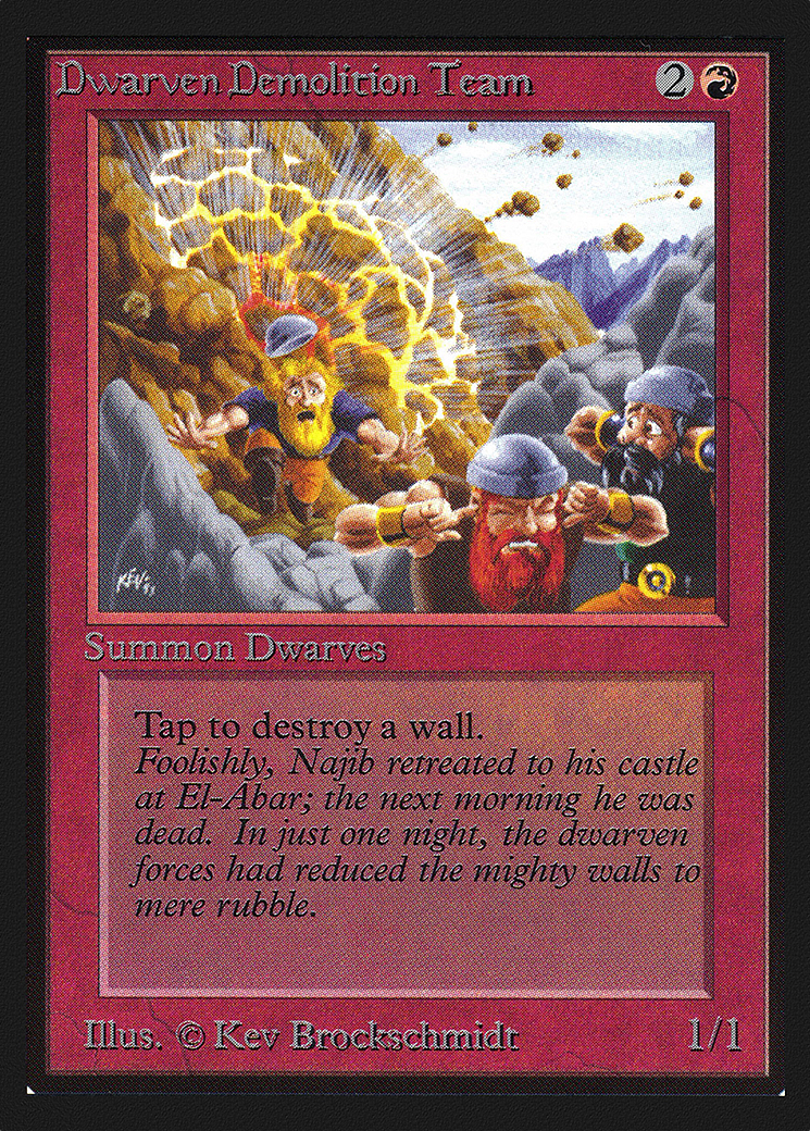 Dwarven Demolition Team (CED-143)