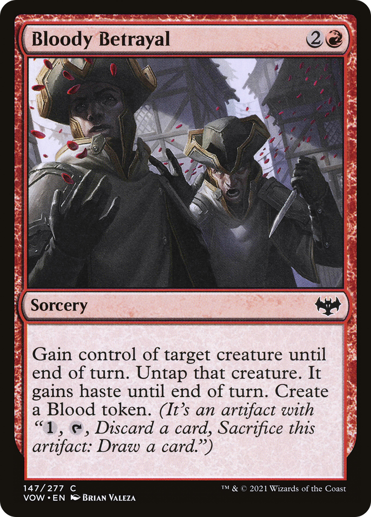 Bloody Betrayal (VOW-147) (Foil)