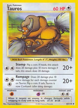 Tauros (LC-065) (Reverse Holofoil)