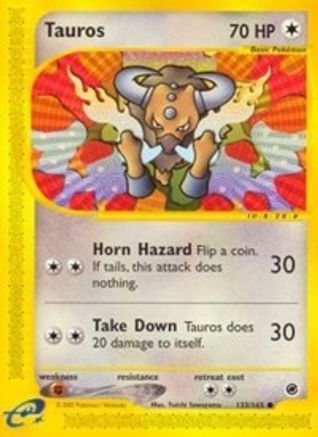 Tauros (EX-133) (Reverse Holofoil)