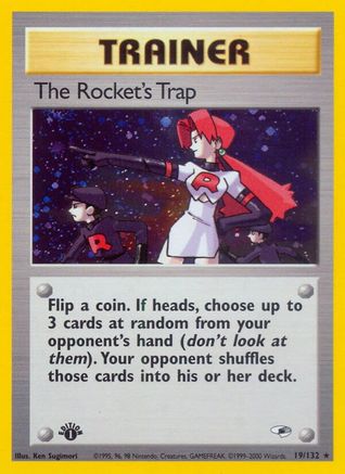 The Rocket's Trap (G1-019) (1st Edition Holofoil)