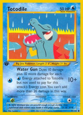 Totodile (N4-085) (1st Edition)