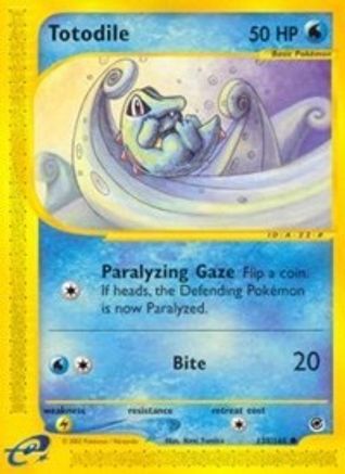 Totodile (135) (EX-135) (Reverse Holofoil)