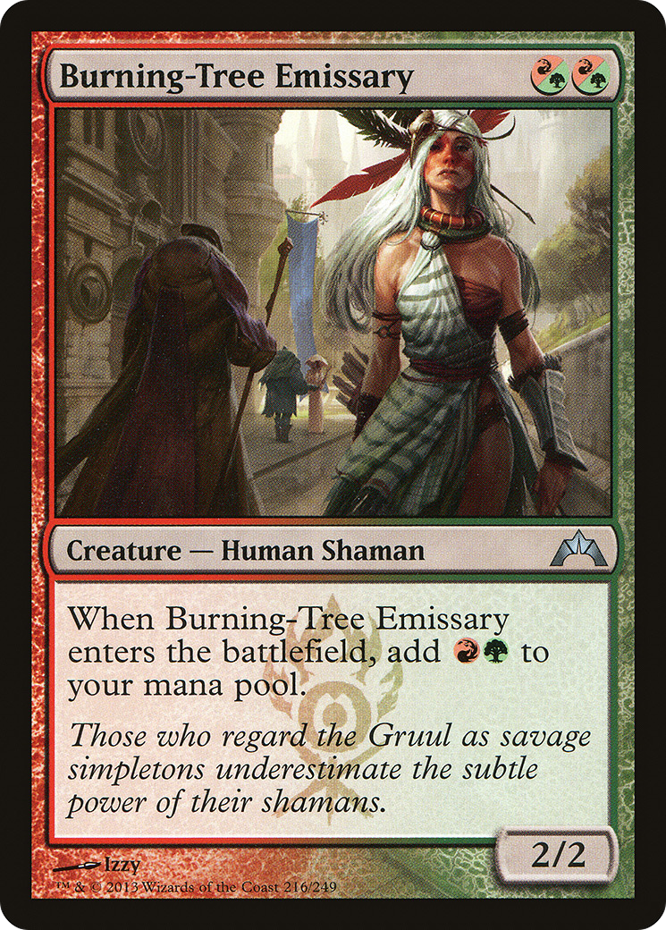 Burning-Tree Emissary (GTC-216) (Foil)