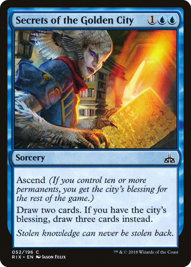 Secrets of the Golden City (RIX-052)