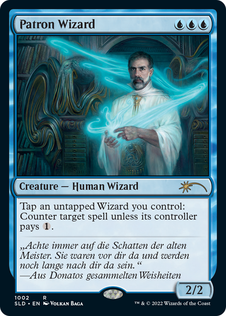 Patron Wizard (SLD-1002) (Foil)
