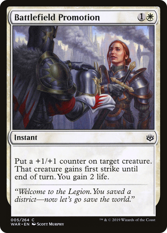 Battlefield Promotion (WAR-005)