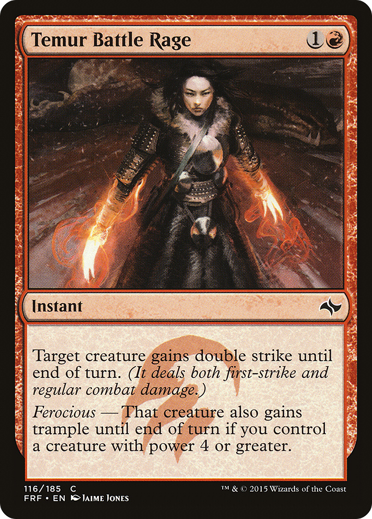 Temur Battle Rage (FRF-116)