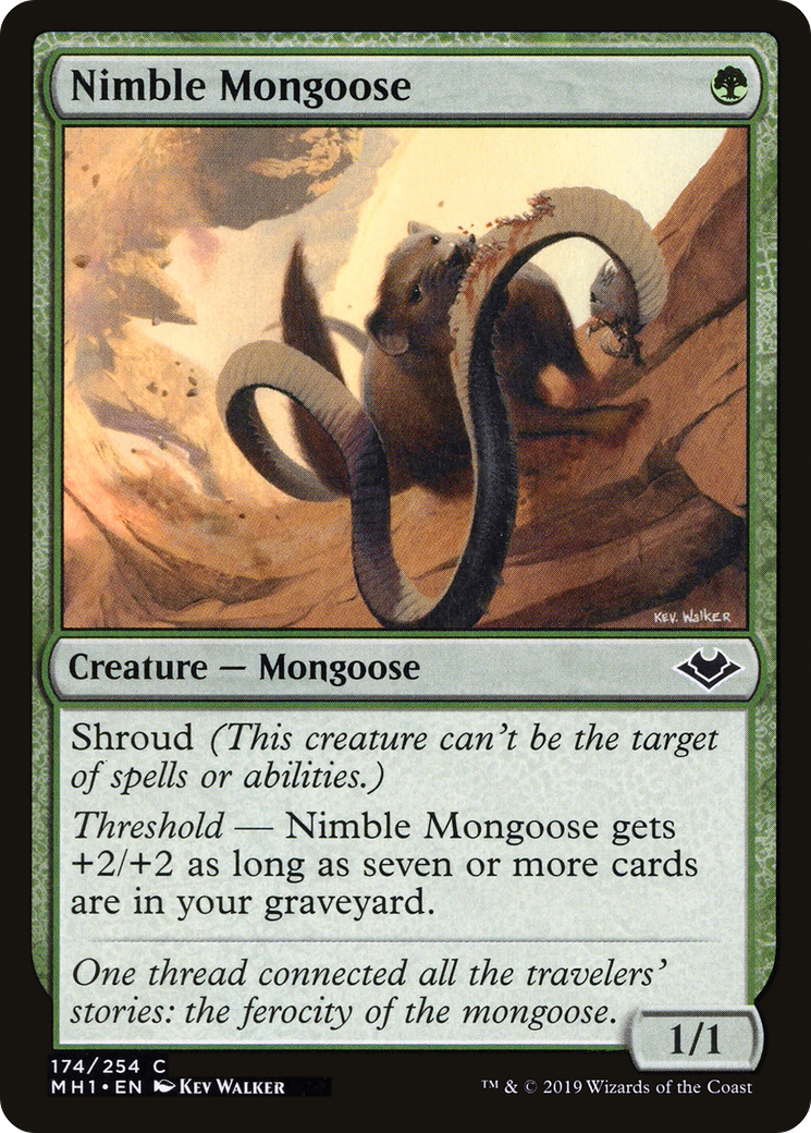 Nimble Mongoose (MH1-174) (Foil)