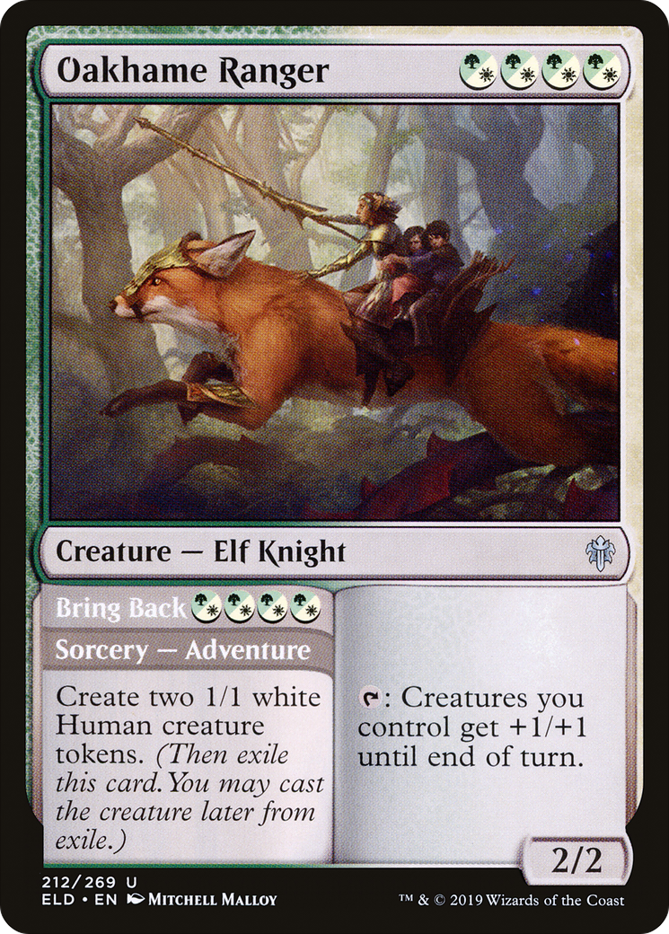 Oakhame Ranger // Bring Back (ELD-212)