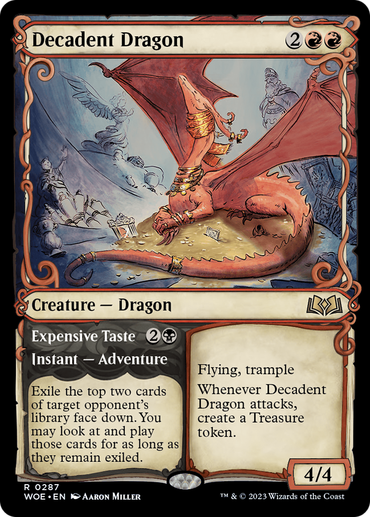 Decadent Dragon // Expensive Taste (WOE-287) (Showcase)