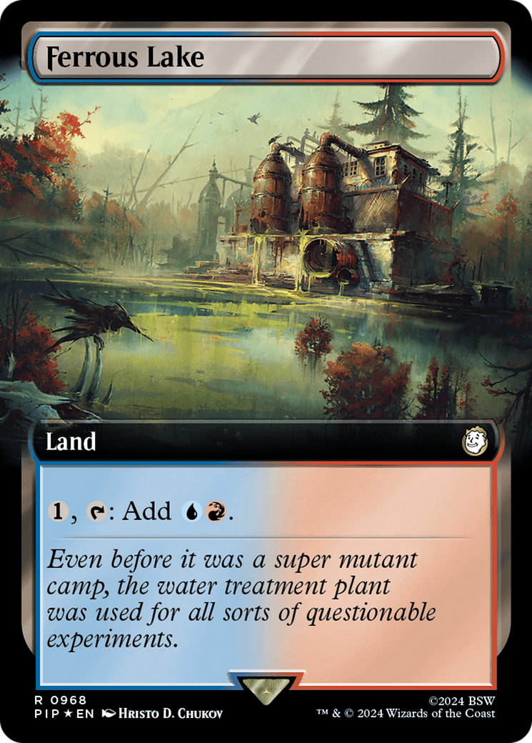 Ferrous Lake (PIP-968) (Extended Art) (Surge Foil)