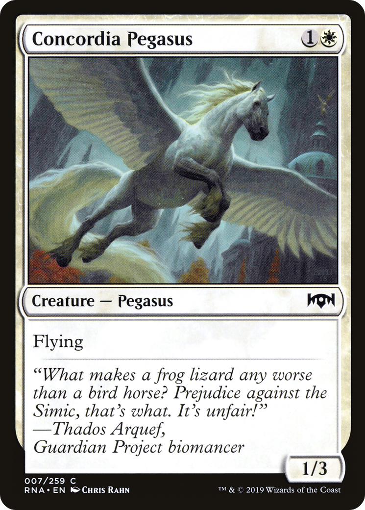 Concordia Pegasus (RNA-007) (Foil)