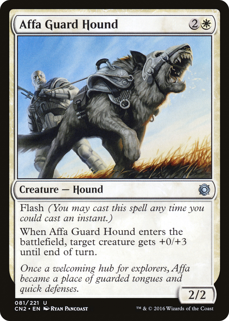Affa Guard Hound (CN2-081) (Foil)