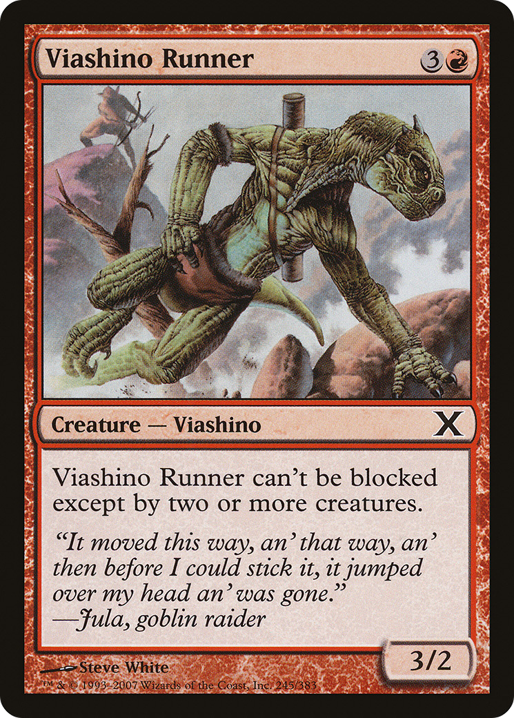 Viashino Runner (10E-245) (Foil)