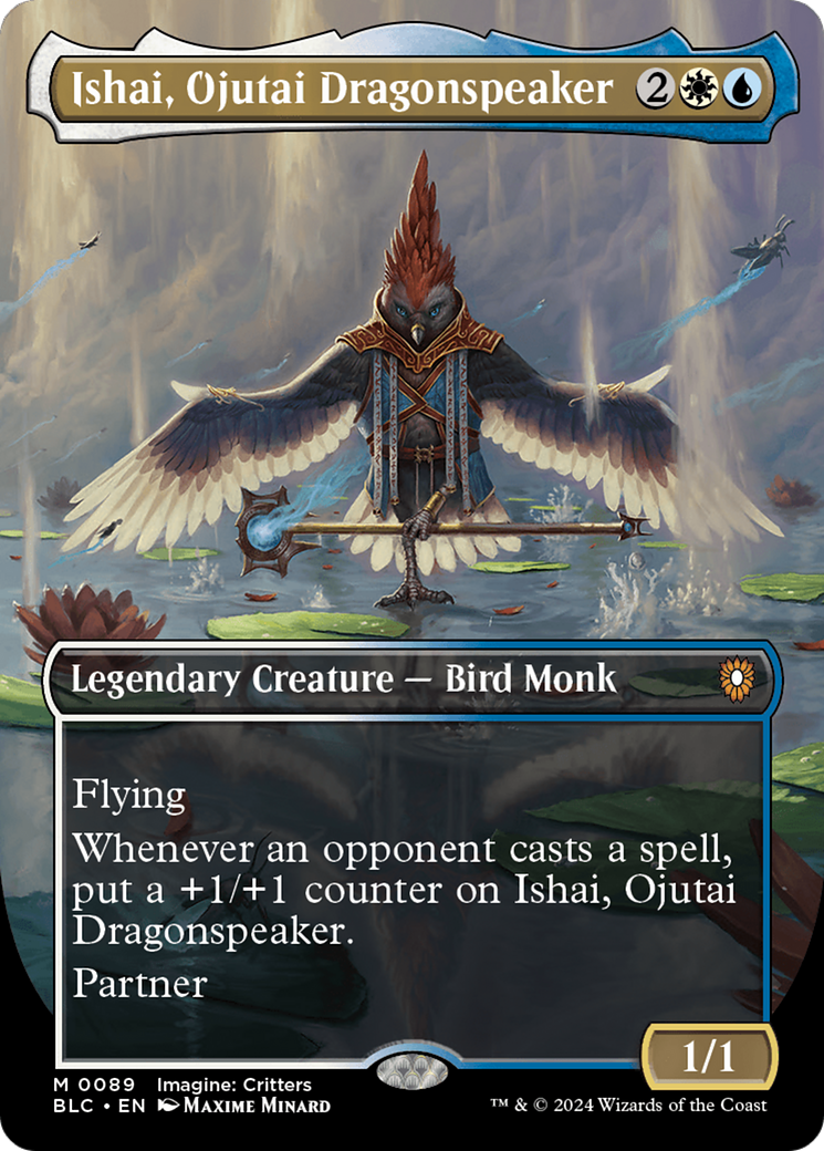 Ishai, Ojutai Dragonspeaker (BLC-089) (Borderless)