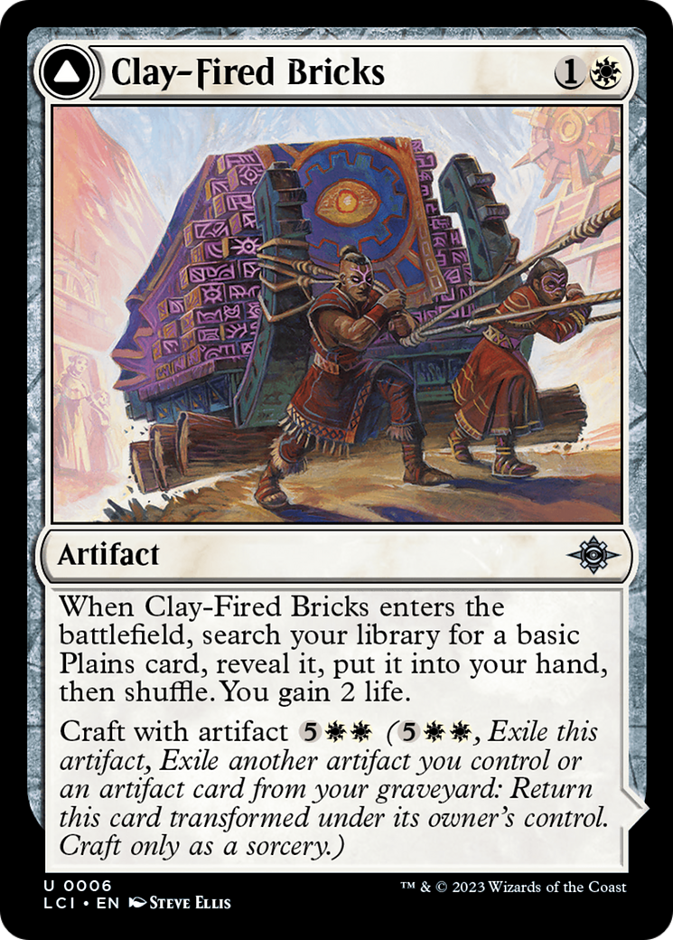 Clay-Fired Bricks // Cosmium Kiln (LCI-006) (Foil)