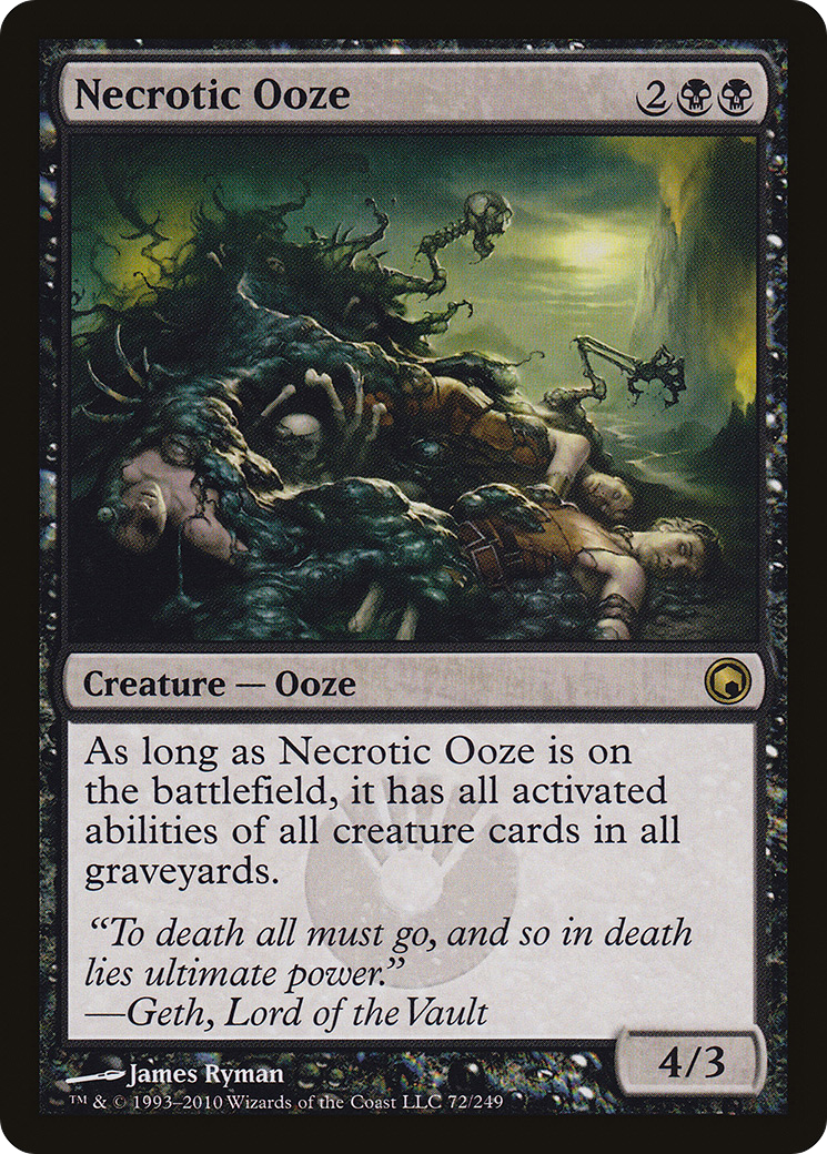 Necrotic Ooze (SOM-072) (Foil)