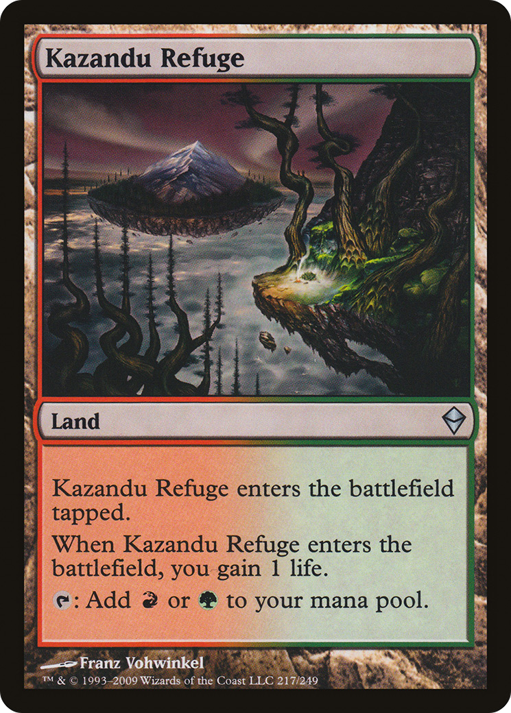 Kazandu Refuge (ZEN-217) (Foil)