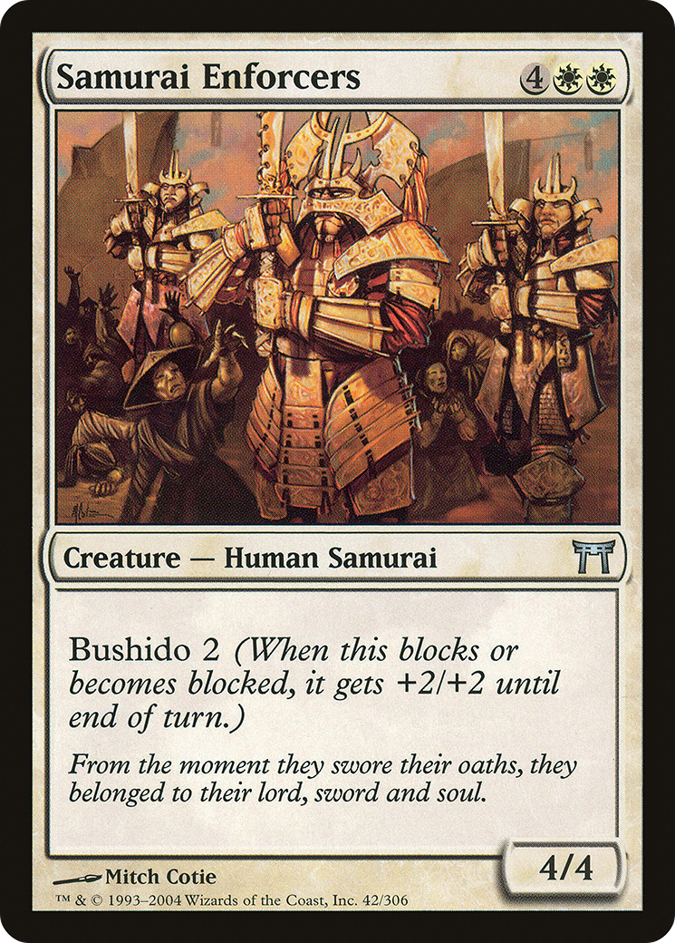 Samurai Enforcers (CHK-042) (Foil)