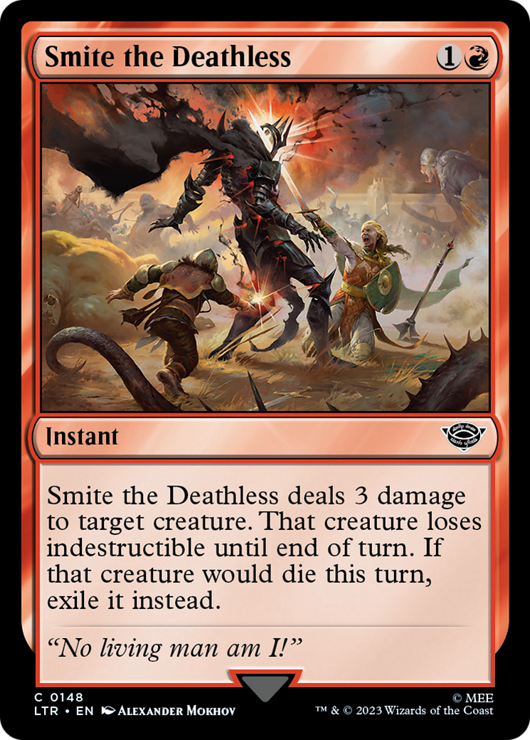 Smite the Deathless (LTR-148) (Foil)
