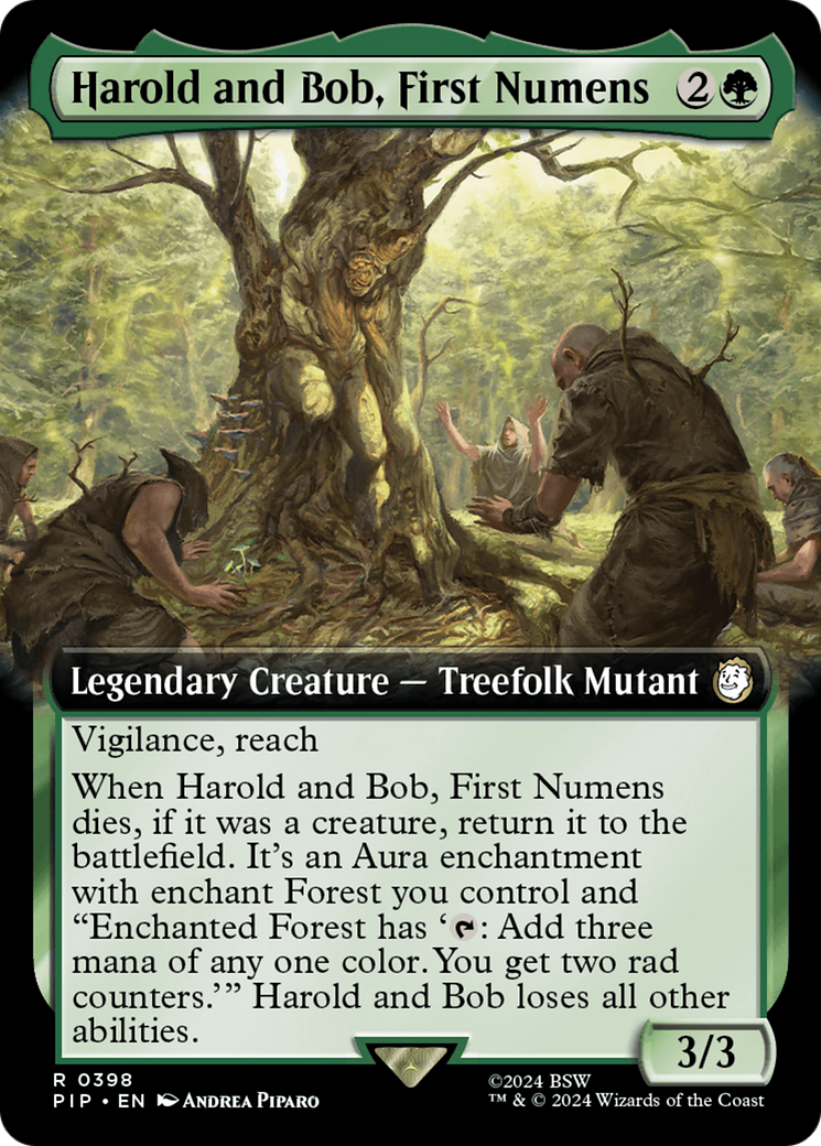 Harold and Bob, First Numens (PIP-398) (Extended Art) (Foil)