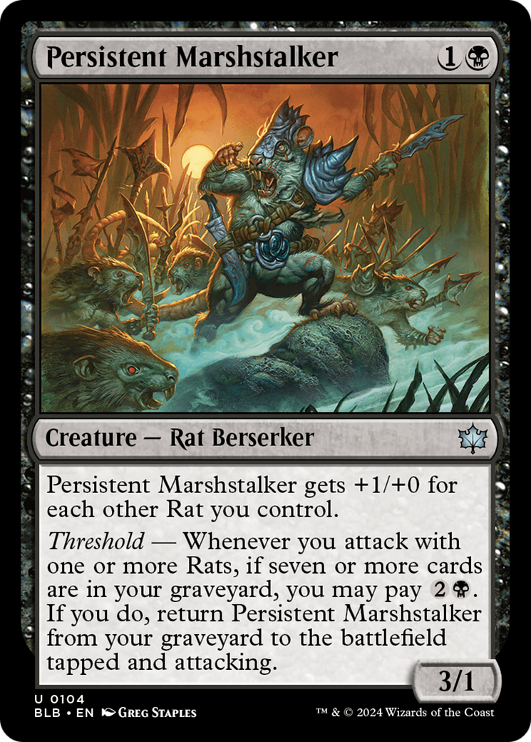 Persistent Marshstalker (BLB-104)