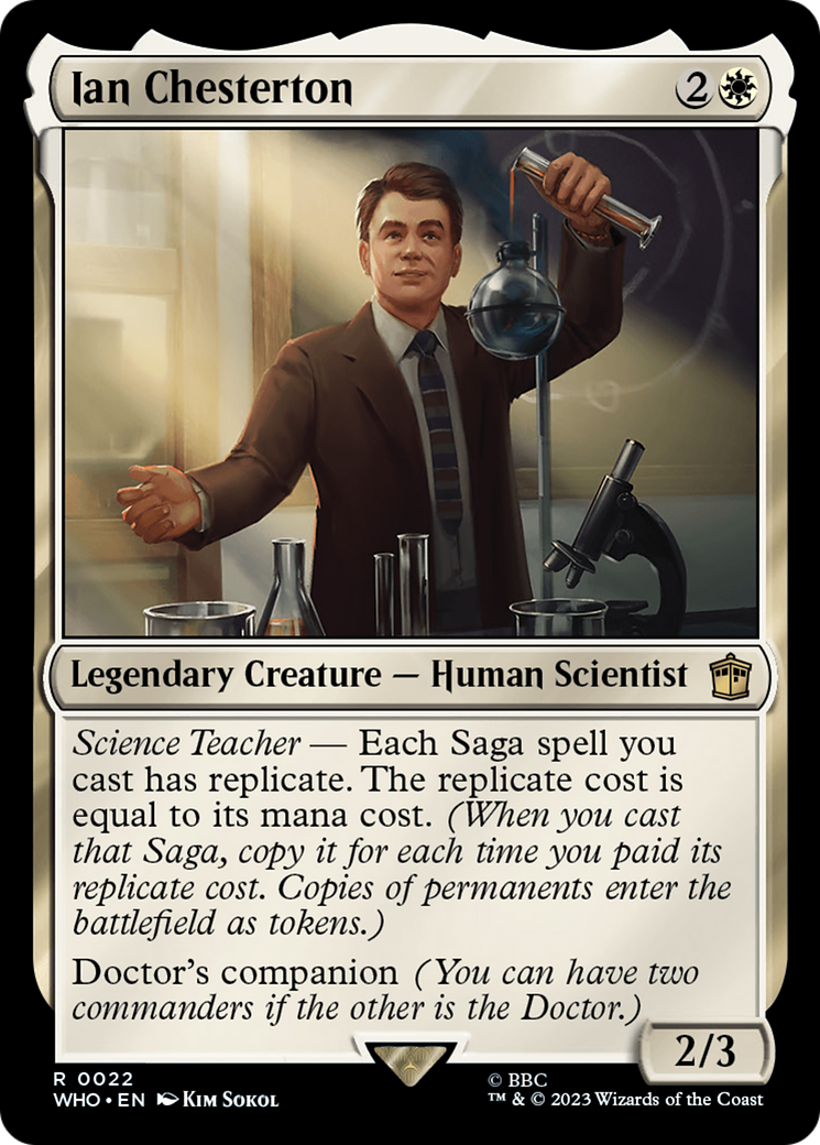 Ian Chesterton (WHO-022) (Foil)