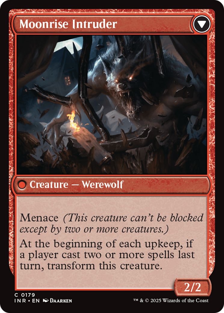 Village Messenger // Moonrise Intruder (INR-179) (Foil)