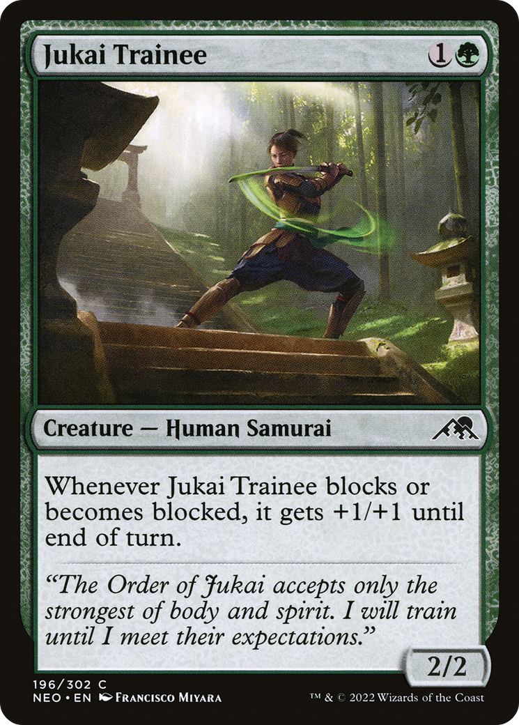 Jukai Trainee (NEO-196) (Foil)