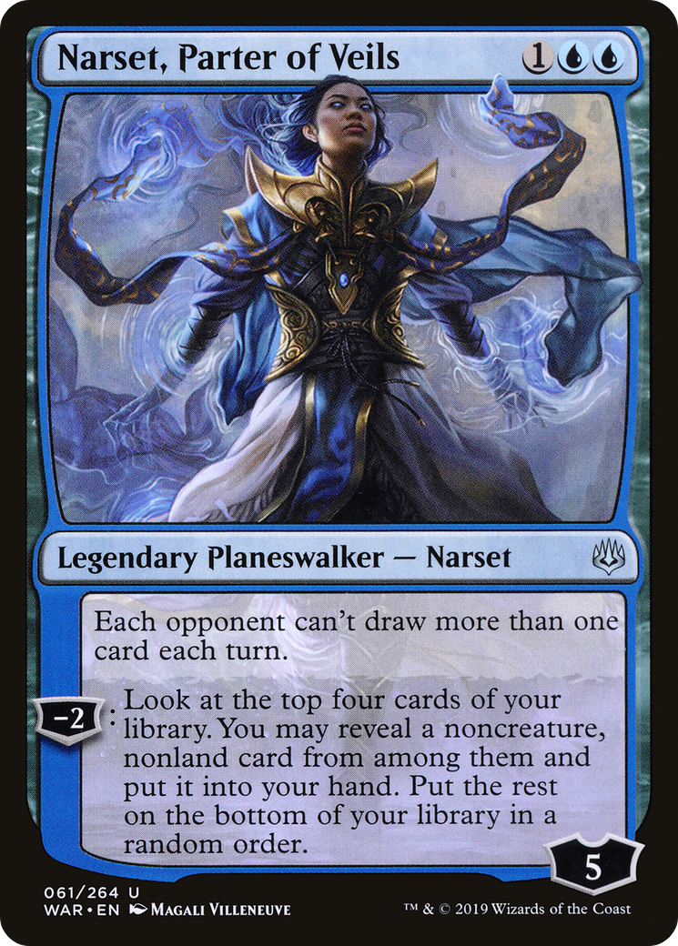 Narset, Parter of Veils (WAR-061) (Foil)