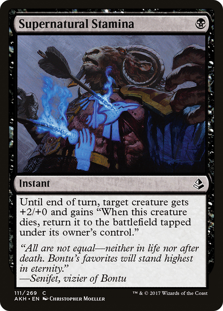 Supernatural Stamina (AKH-111)
