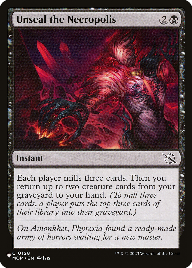 Unseal the Necropolis (LIST-MOM-128)