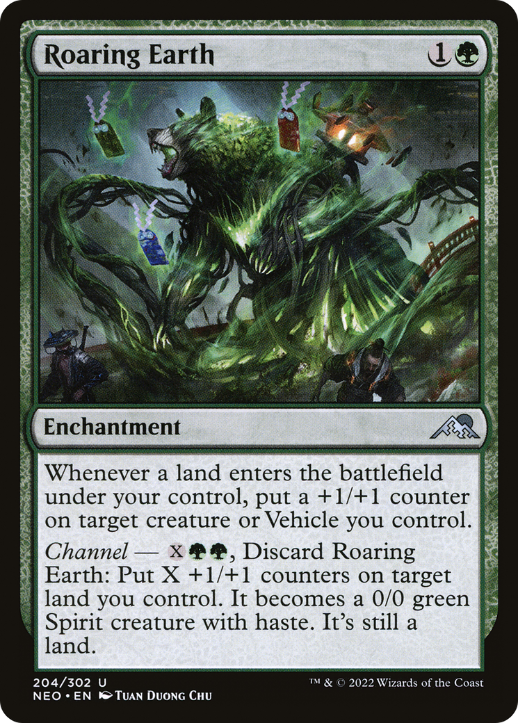 Roaring Earth (NEO-204) (Foil)
