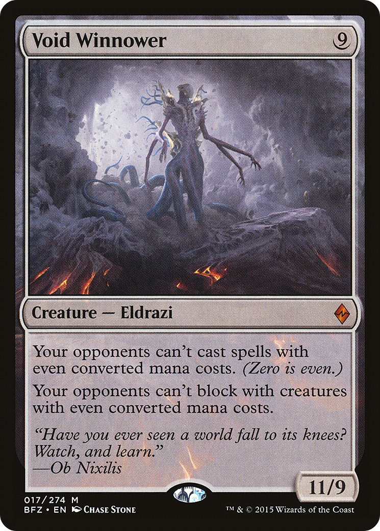 Void Winnower (BFZ-017) (Foil)
