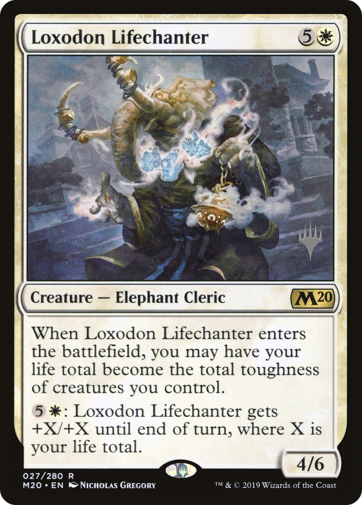 Loxodon Lifechanter (PPM20-27P) (Foil)
