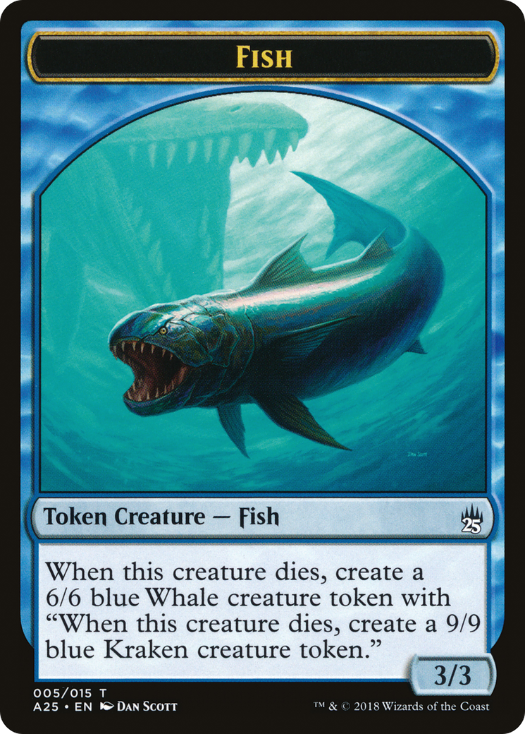 Fish // Kraken Token (A25-5 // 6)
