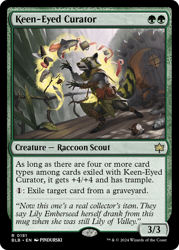 Keen-Eyed Curator (BLB-181)