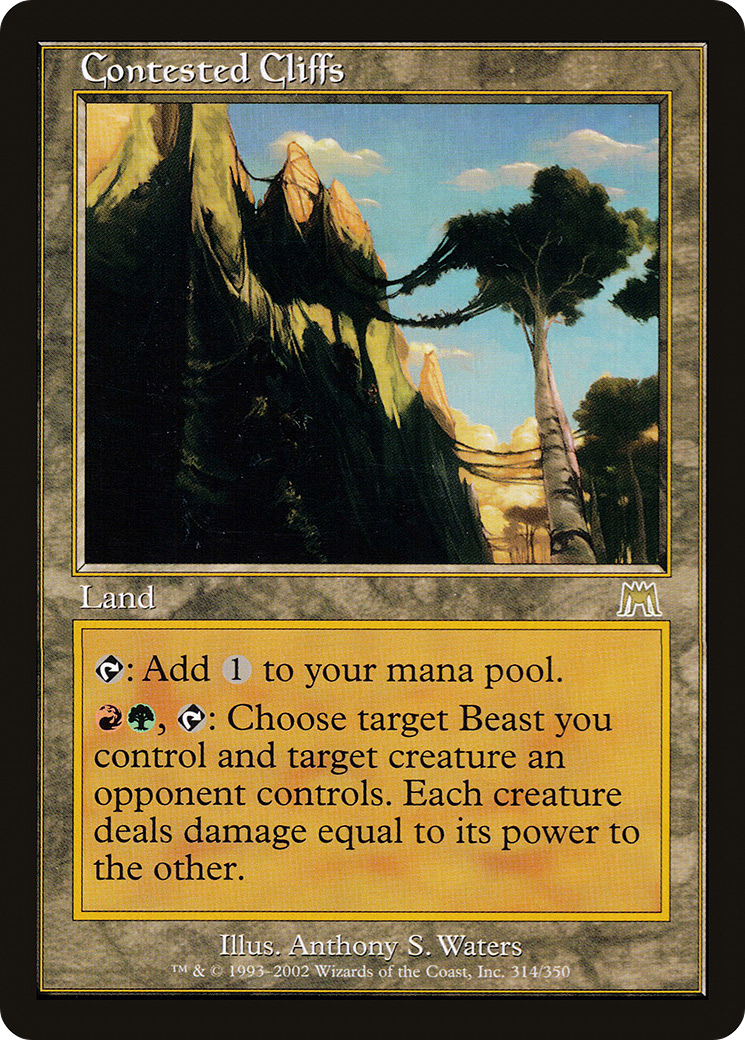 Contested Cliffs (ONS-314) (Foil)