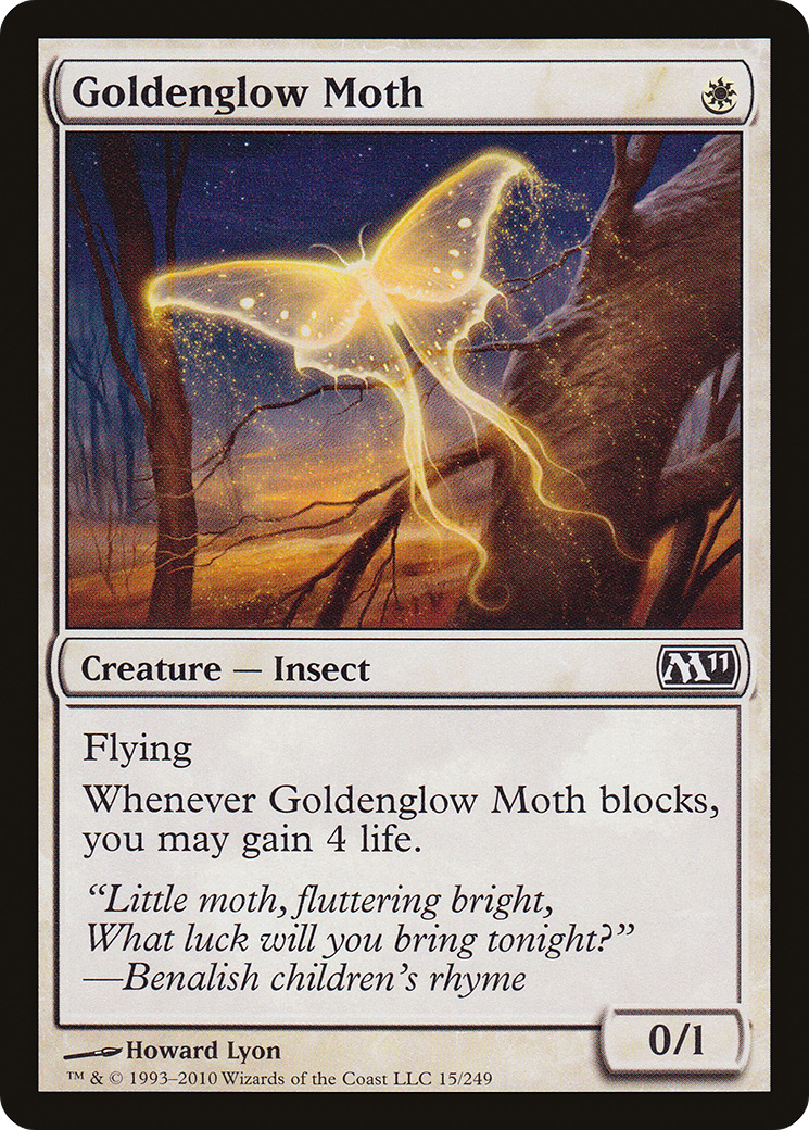 Goldenglow Moth (M11-015) (Foil)