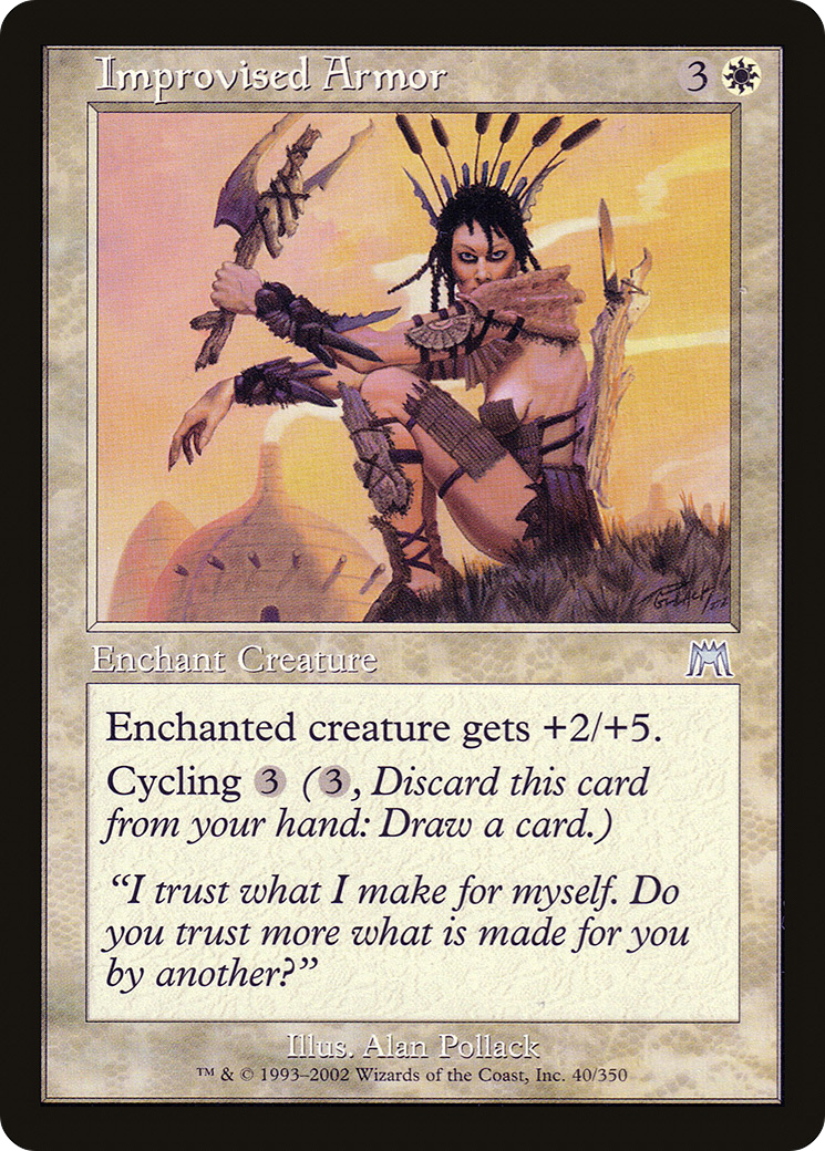 Improvised Armor (ONS-040) (Foil)