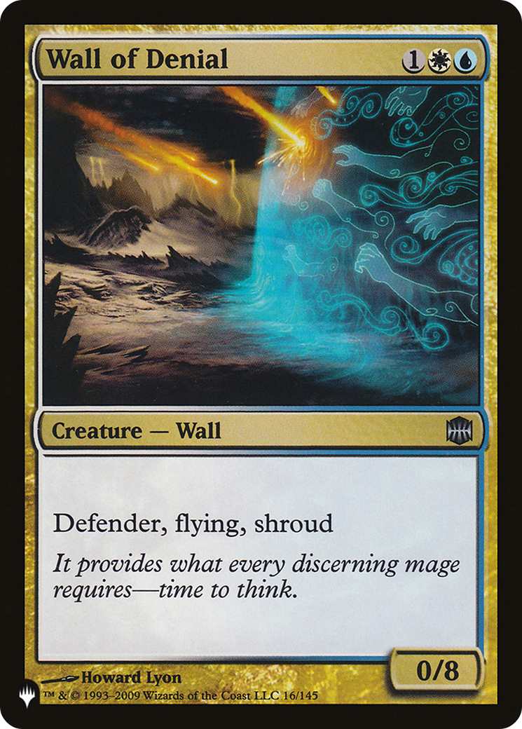 Wall of Denial (LIST-ARB-16)