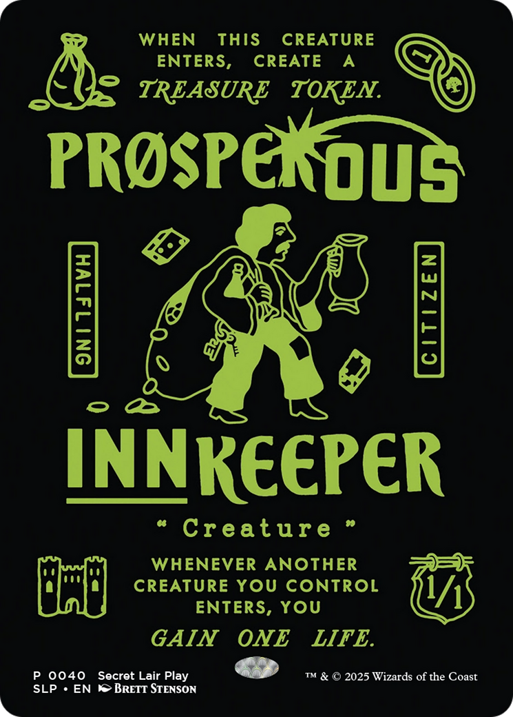 Prosperous Innkeeper (SLP-040) (Borderless)