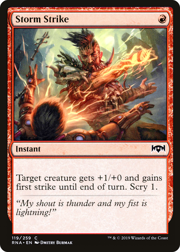 Storm Strike (RNA-119) (Foil)