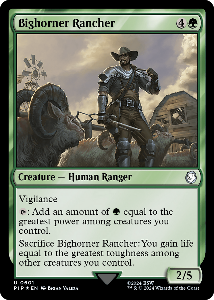 Bighorner Rancher (PIP-601) (Surge Foil)