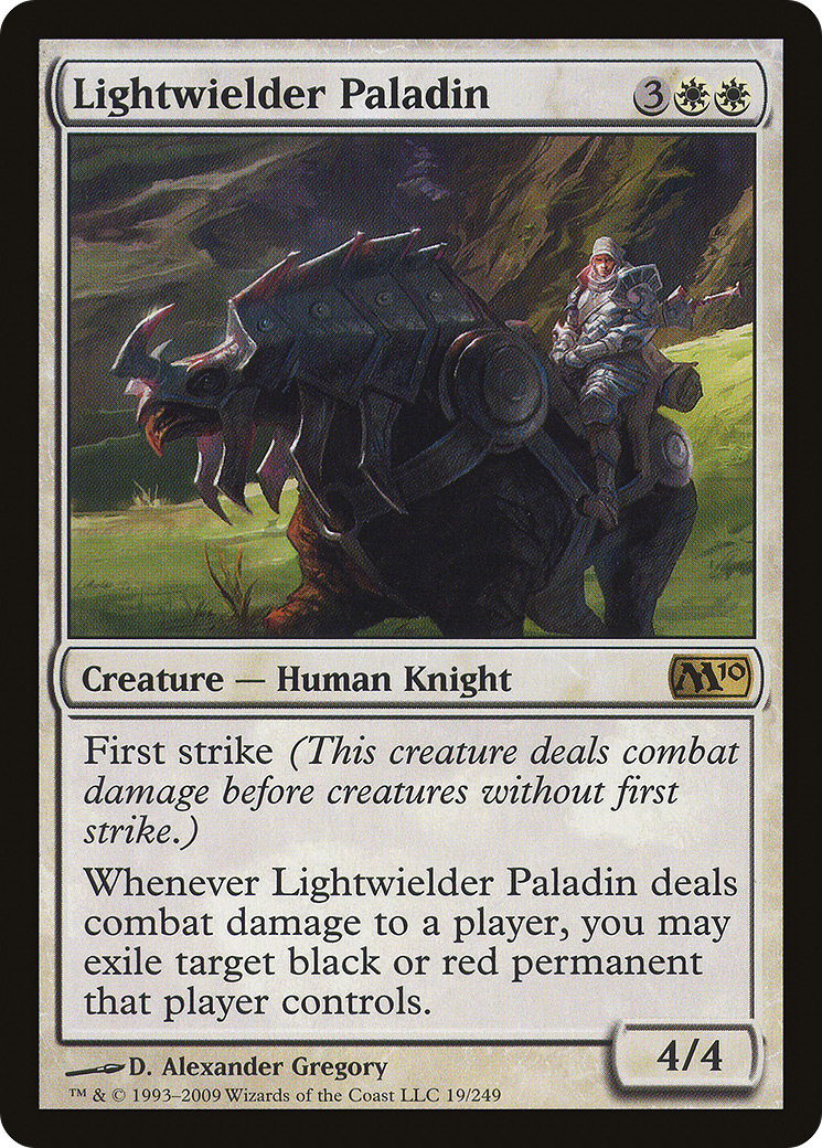 Lightwielder Paladin (M10-019) (Foil)