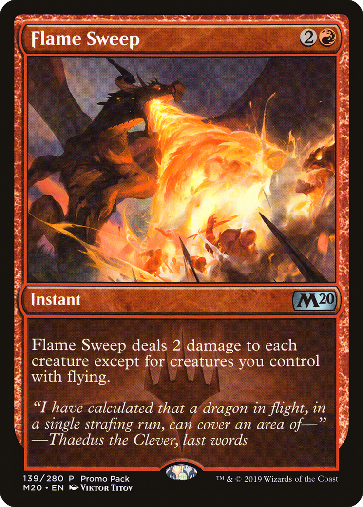 Flame Sweep (PPM20-139) (Foil)